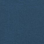 vidaXL Cadre de lit sans matelas bleu 180x200 cm tissu