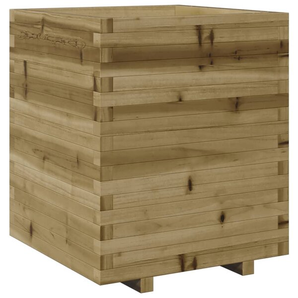 vidaXL Jardinière 60x60x72 5 cm bois de pin imprégné