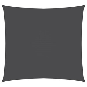vidaXL Parasol en tissu oxford carré 2x2 m anthracite