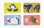 Carnet - Etre le dindon de la farce - 12 timbres autocollants