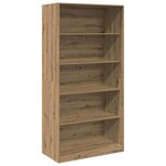 vidaXL Garde-robe chêne artisanal 100x50x200 cm bois d'ingénierie