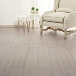 vidaXL Planches de plancher PVC Non auto-adhésif Chêne blanc classique