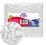 Plaque de texture fimo baroque 8744 14