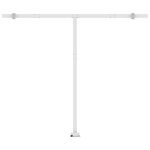 vidaXL Auvent automatique sur pied 300x250 cm Crème