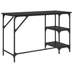 vidaXL Bureau Chêne noir 120 x 50 x 75 cm Bois d'ingénierie