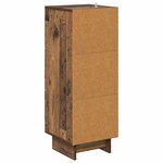 vidaXL Armoire à tiroirs Bois ancien 33 x 34 5 x 90 cm
