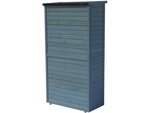 Armoire de jardin "Space" - 87 x 46.5 x 160 cm - Bleu ciel