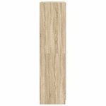 vidaXL Garde-robe Chêne sonoma 90x52x200 cm Bois d’ingénierie