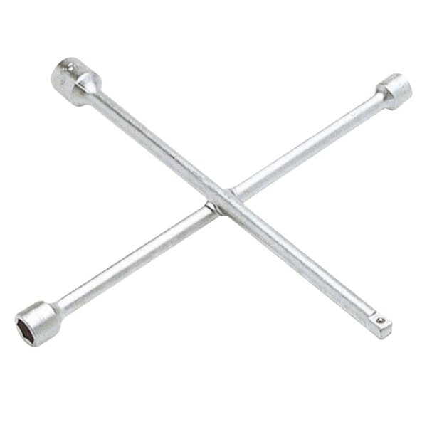 Bahco clé d'écrous de roue à 4 voies 17/19/22 mm argenté bwxw1