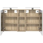 vidaXL Ensemble de Meubles de Salle de Bain 3 Pièces 100 x 10 5 x 60 5 cm