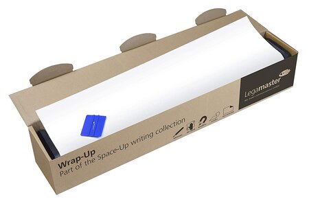 Wrap-up film de tableau blanc magnétique format 101 x 300 cm legamaster