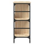 vidaXL Buffet Chêne Sonoma 102 x 32 x 73 5 cm Bois d'ingénierie