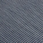 vidaXL Tapis à tissage plat d'extérieur 120x170 cm Bleu