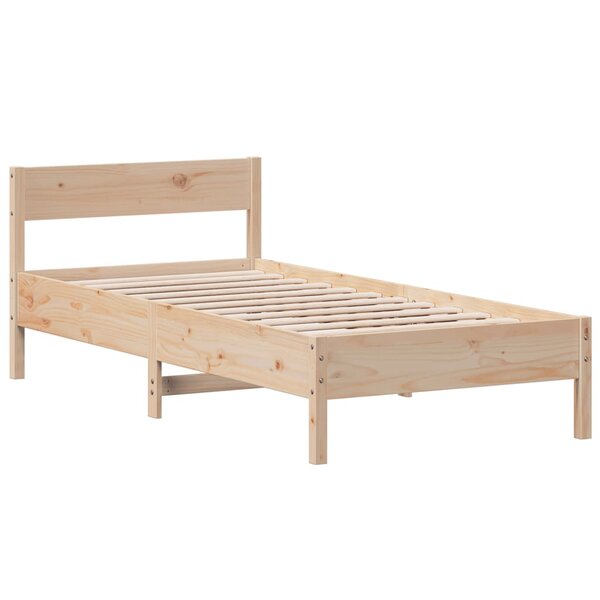 vidaXL Cadre de lit sans matelas 100x200 cm bois massif de pin