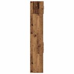 vidaXL Cabinet de rangement slim Bois ancien 30 x 42.5 x 225 cm