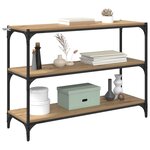 vidaXL Bibliothèque chêne artisanal 100 x 33 x 70 5 cm