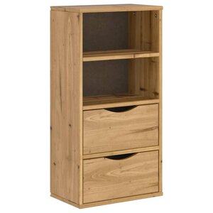 vidaXL Armoire latérale avec tiroirs ODDA 40x24x79 cm bois massif pin