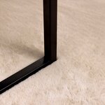 vidaXL Tapis en Fourrure Synthétique de Lapin Olite Taupe 240 x 340 cm