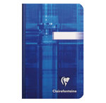 Carnet Broché 9x14cm 192p Q.5x5 90g Couverture Pelliculée Aléatoire CLAIREFONTAINE