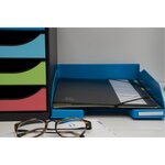 Trieur Rigide Ordonator Dos Extensible 12 Compartiments - Couleurs Assorties - X 6 - Exacompta