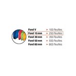 Boîte 10 dossiers suspendus POLYPRO ULTIMATE Tiroirs Fond 15 mm Jaune ELBA