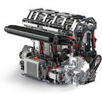 Mould King 10087 - Kit de construction de moteur à essence motorisé L4