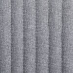 vidaXL Chaises à manger lot de 2 gris clair tissu