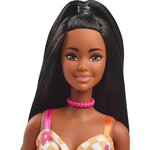Mattel HYT91 - Barbie - Poupée Fashionistas Spring aux cheveux noirs