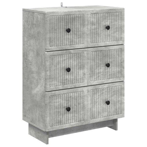 vidaXL Armoire à tiroirs 66 x 34 5 x 90 cm Bois d'ingénierie