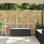 vidaXL Banc de jardin avec coussin noir 110x30x40 5 cm résine tressée