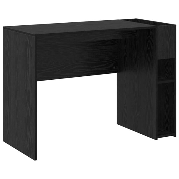 vidaXL Bureau Chêne noir 109 x 50 x 78 cm Bois d'ingénierie