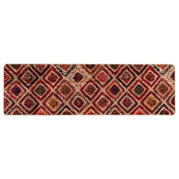 vidaXL Coureur de Tapis MARSA Multicolore 50 x 200 cm Polyester et PVC