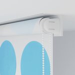 vidaXL Store roulant de douche 140x240 cm Cercle