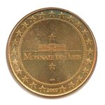Mini médaille monnaie de paris 2007 - trois monuments parisiens