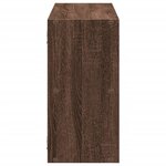 vidaXL Étagère murale chêne marron 100x25x50 cm bois d'ingénierie