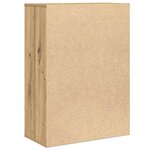 vidaXL Buffet chêne artisanal 79 x 38 x 80 cm Bois d'ingénierie