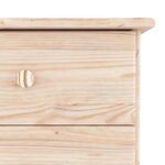 vidaXL Buffet ALTA 77x35x188 cm bois massif de pin