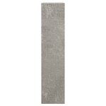 vidaXL Armoire à chaussures Gris béton 63x24x103 cm Bois d'ingénierie
