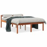 vidaXL Lit pour personne âgée sans matelas 120x190 cm bois pin massif