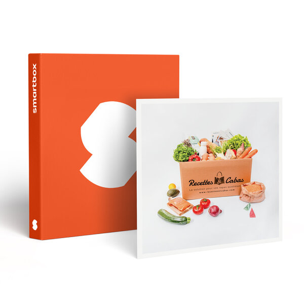 SMARTBOX - Coffret Cadeau Panier à cuisiner Recettes et Cabas pour 2 personnes avec 3 délicieuses recettes -  Gastronomie