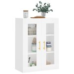 vidaXL Armoire murale blanc 69 5x34x90 cm