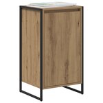 vidaXL Buffet Chêne artisan 43 x 36 x 75 5 cm Bois d'ingénierie