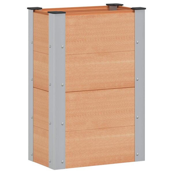 vidaXL Jardinière surélevée Marron 50 x 30 x 72 cm