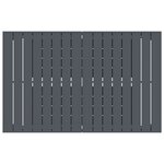 vidaXL Ensemble de salle à manger pour jardin 9 pc Marron polyrotin