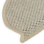 vidaXL Tapis d'escalier autocollants 30 Pièces 65x21x4 cm vert clair