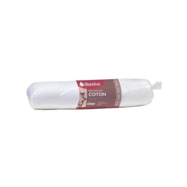 Traversin en coton 140 cm - Blanc