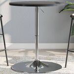 vidaXL Base de table de bar 45x90 cm acier chromé