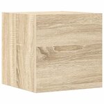 vidaXL Ensemble de meubles TV 4 Pièces Chêne sonoma Bois d'ingénierie