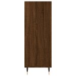 vidaXL Buffet chêne marron 34 5x32 5x90 cm bois d'ingénierie
