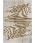 Tapis de salon NOUR 300 x 400 cm - Or